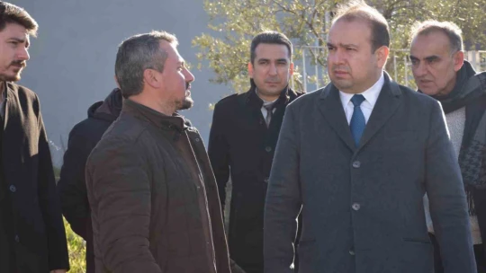 Köşk'te sağlık çalışmaları yerinde incelendi