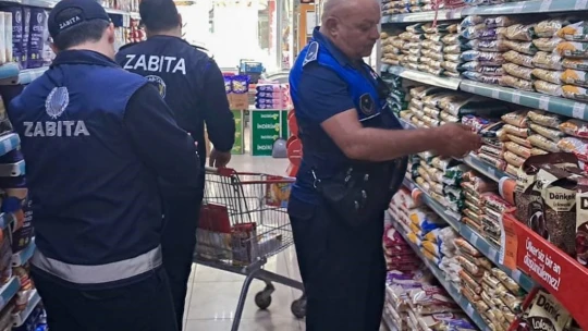 Köşk'te zabıta ekiplerinden denetim