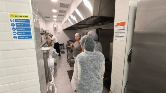 Köşk'teki işletmelerin yemekhaneleri denetlendi