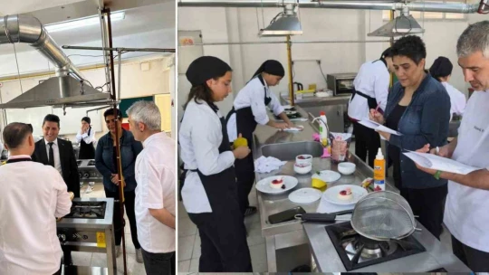 Köşk'teki yarışma tatlı rekabete sahne oldu
