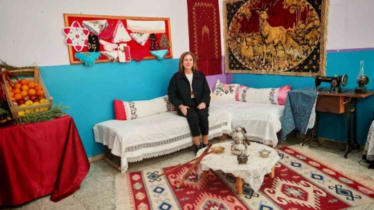 Köy okulundan yerli malı haftası etkinliği