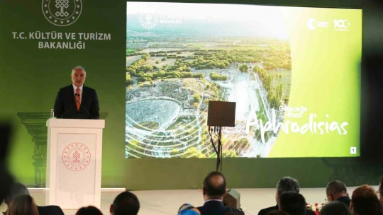 Kültür ve Turizm Bakanı Ersoy: 'Aphrodisias projelerine 1 milyar 750 milyon bütçe ayırdık'