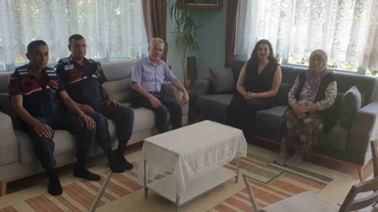 Kurban Bayramı'nda şehit aileleri unutulmadı