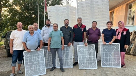 Kuru incir üretiminde aflatoksinle mücadele için üreticilere 19 bin kerevet dağıtıldı