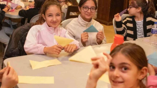 Kuşadalı öğrenciler yarıyıl tatilini öğrenerek ve eğlenerek geçiriyor