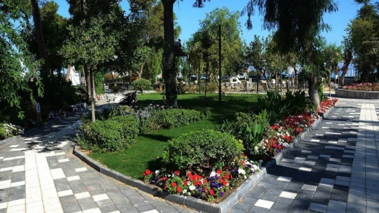 Kuşadası 5 yıl önceye göre 7 kat daha yeşil