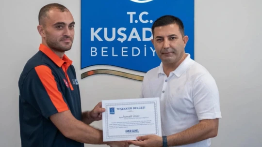 Kuşadası arama kurtarma ekibi eğitimlerini tamamladı