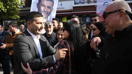 Kuşadası Belediye Başkanı Günel seçim çalışmalarına devam ediyor
