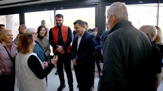 Kuşadası Belediye Meclisi Şubat ayı Toplantısı Davutlar'da yapıldı
