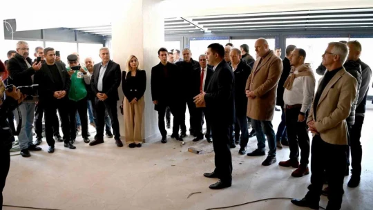 Kuşadası Belediye Meclisi Şubat ayı Toplantısı Davutlar'da yapıldı