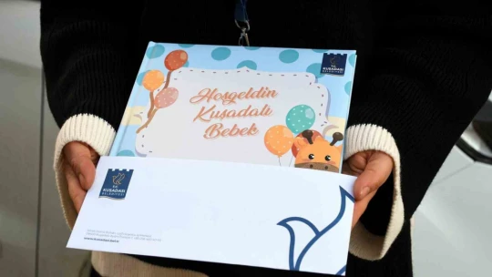 Kuşadası Belediyesi, 11 ayda 330 bebeğe 'Hoş Geldin' dedi
