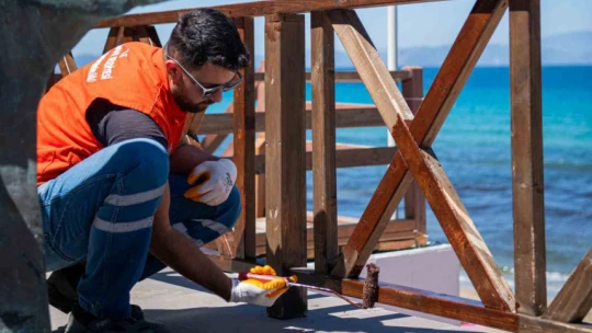 Kuşadası Belediyesi kenti sezona hazırlıyor