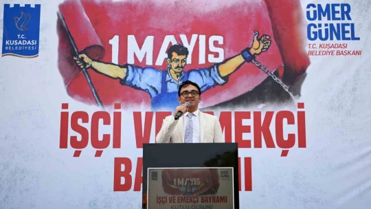 Kuşadası Belediyesi'nde 1 Mayıs coşkuyla kutlandı