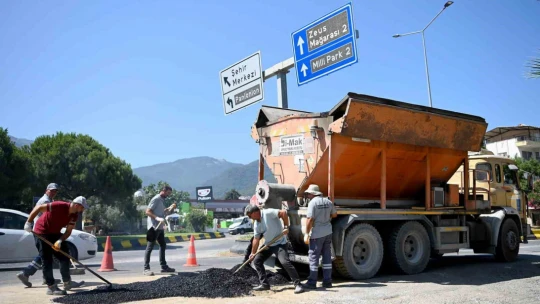 Kuşadası Belediyesi'nden Güzelçamlı'ya hizmet seferberliği