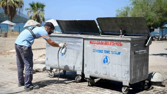 Kuşadası Belediyesi'nden Güzelçamlı'ya hizmet seferberliği