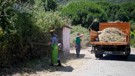Kuşadası Belediyesi'nden Güzelçamlı'ya hizmet seferberliği