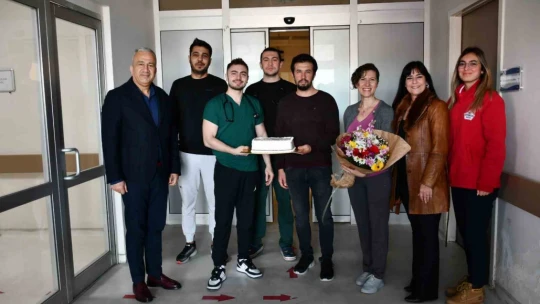 Kuşadası Belediyesi sağlık çalışanlarını unutmadı