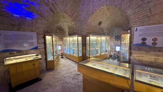 Kuşadası Deniz Ticaret Tarihi Müzesi'ne yoğun ilgi