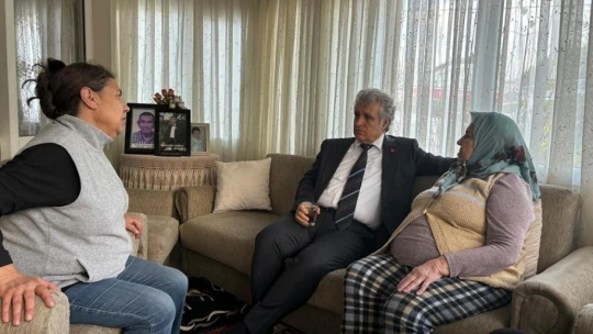 Kuşadası Kaymakamı Keklik, Kore Gazileri'nin aileleri ile bir araya geldi