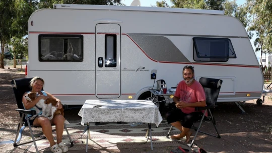 Kuşadası'nda bayram tatilinin gözdesi 'Ada Camping' oldu