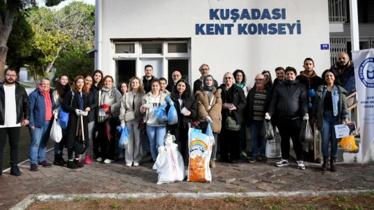 Kuşadası'nda can dostlar emin ellerde