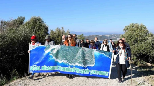 Kuşadası'nda çevrecilerden tabiat parkı talebi