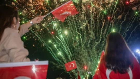 Kuşadası'nda Cumhuriyet Bayramı kutlamaları zirve yaptı