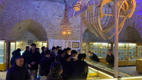 Kuşadası'nda Deniz Ticaret Tarihi Müzesi'ne yoğun ilgi