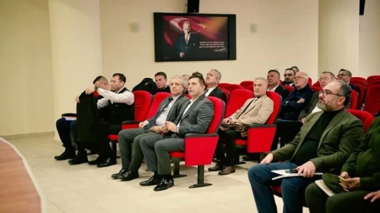 Kuşadası'nda deprem toplantısı gerçekleştirildi
