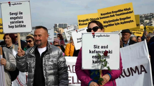 Kuşadası'nda Dünya Engelliler Günü kutlandı