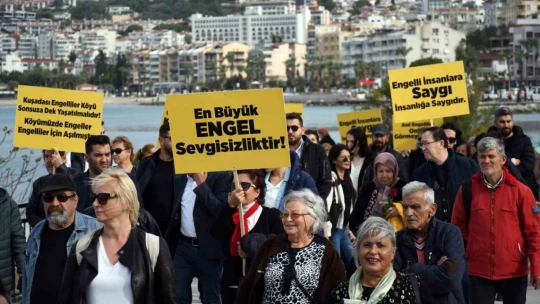 Kuşadası'nda Dünya Engelliler Günü kutlandı