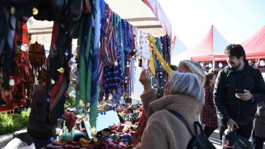 Kuşadası'nda Karadeniz rüzgarı esmeye başladı