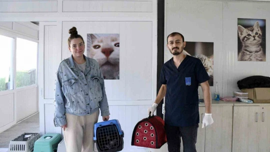 Kuşadası'nda minik patili can dostların sağlığı emin ellerde