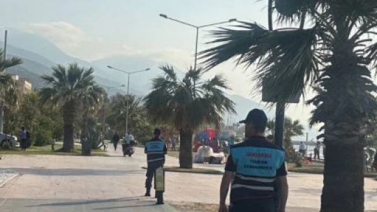 Kuşadası'nda motosiklet denetimi