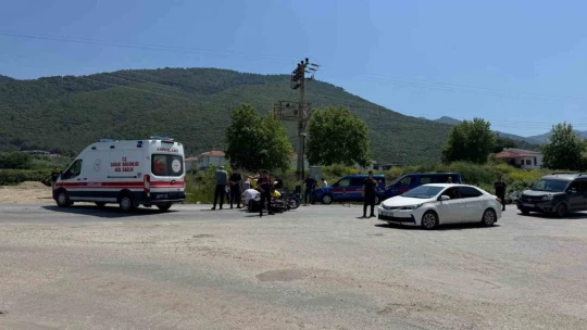 Kuşadası'nda motosiklet kazası: 2 yaralı