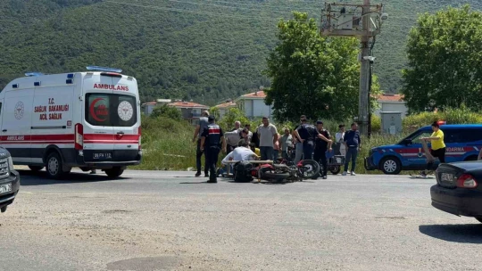 Kuşadası'nda motosiklet kazası: 2 yaralı