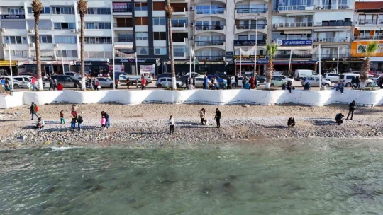 Kuşadası'nda ocak ayında bahar havası