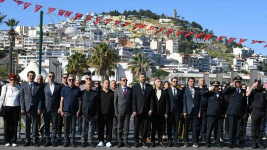 Kuşadası'nda Türk Polis Teşkilatı'nın 179'uncu kuruluş yıl dönümü kutlandı