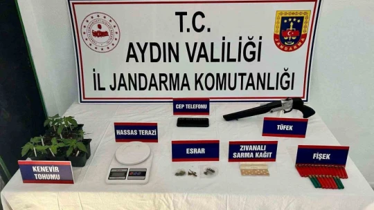 Kuşadası'nda uyuşturucu operasyonu