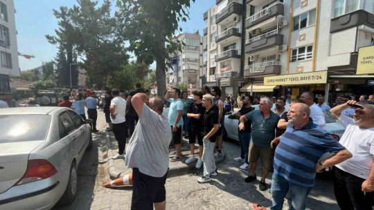 Kuşadası'nda yangın paniği