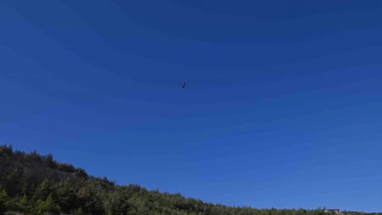 Kuşadası'ndaki orman yangını büyük ölçüde kontrol altına alındı