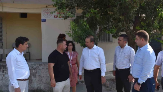 Kuşadası'ndaki sağlık çalışmaları yerinde incelendi