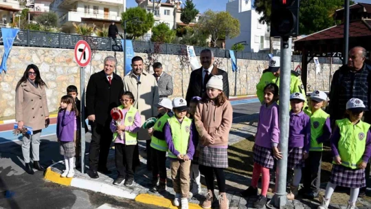 Kuşadası'ndaki trafik ve eğitim parkı 2,5 ayda 1738 öğrenciyi ağırladı