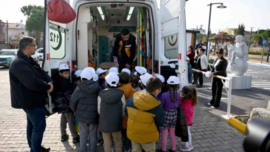 Kuşadası'ndaki trafik ve eğitim parkı 2,5 ayda 1738 öğrenciyi ağırladı