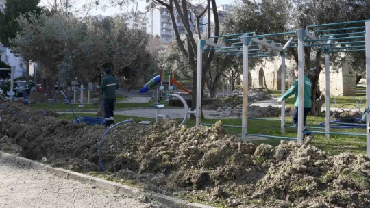 Kuşadası'nın Tarihi Su Kemeri ışıklandırılacak
