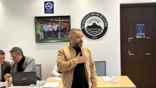Kuşadasıspor'un yeni Başkanı 'Zenginoğlu' oldu