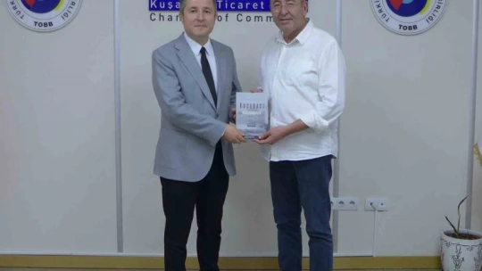 KUTO Başkanı Akdaoğan, Aydınlı banka müdürünü ağırladı