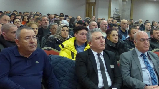 KUTO'da yangın eğitimi yapıldı