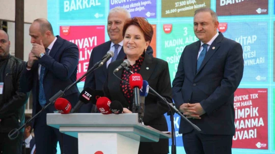 Kuvayi Milliye Anı Evi'nin açılışını İYİ Parti Genel Başkanı Akşener yaptı