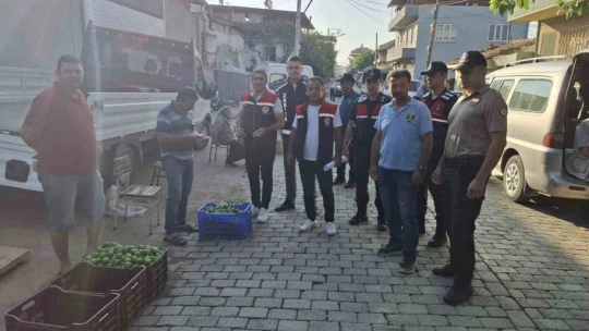 Kuyucak İlek Pazarı'nda denetim ve bilgilendirme